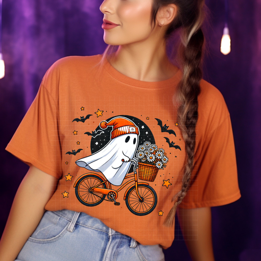 GHOST BICYCLE - DTF TRANSFER
