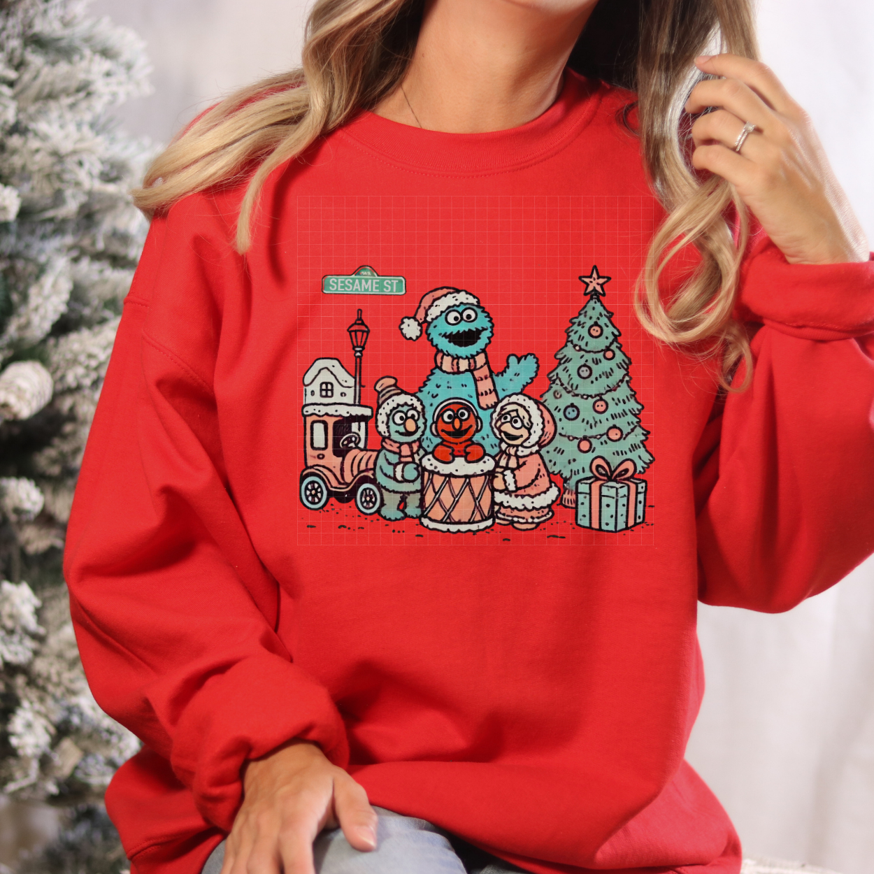 SESAME CHRISTMAS - DTF TRANSFER