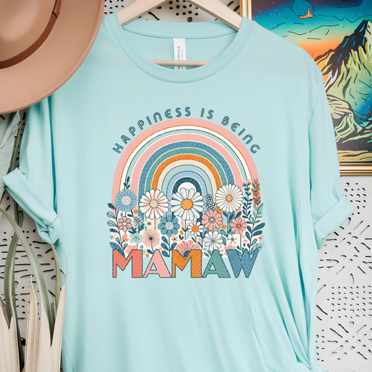 HAPPINESS IS BEING MAMAW - DTF TRANSFER