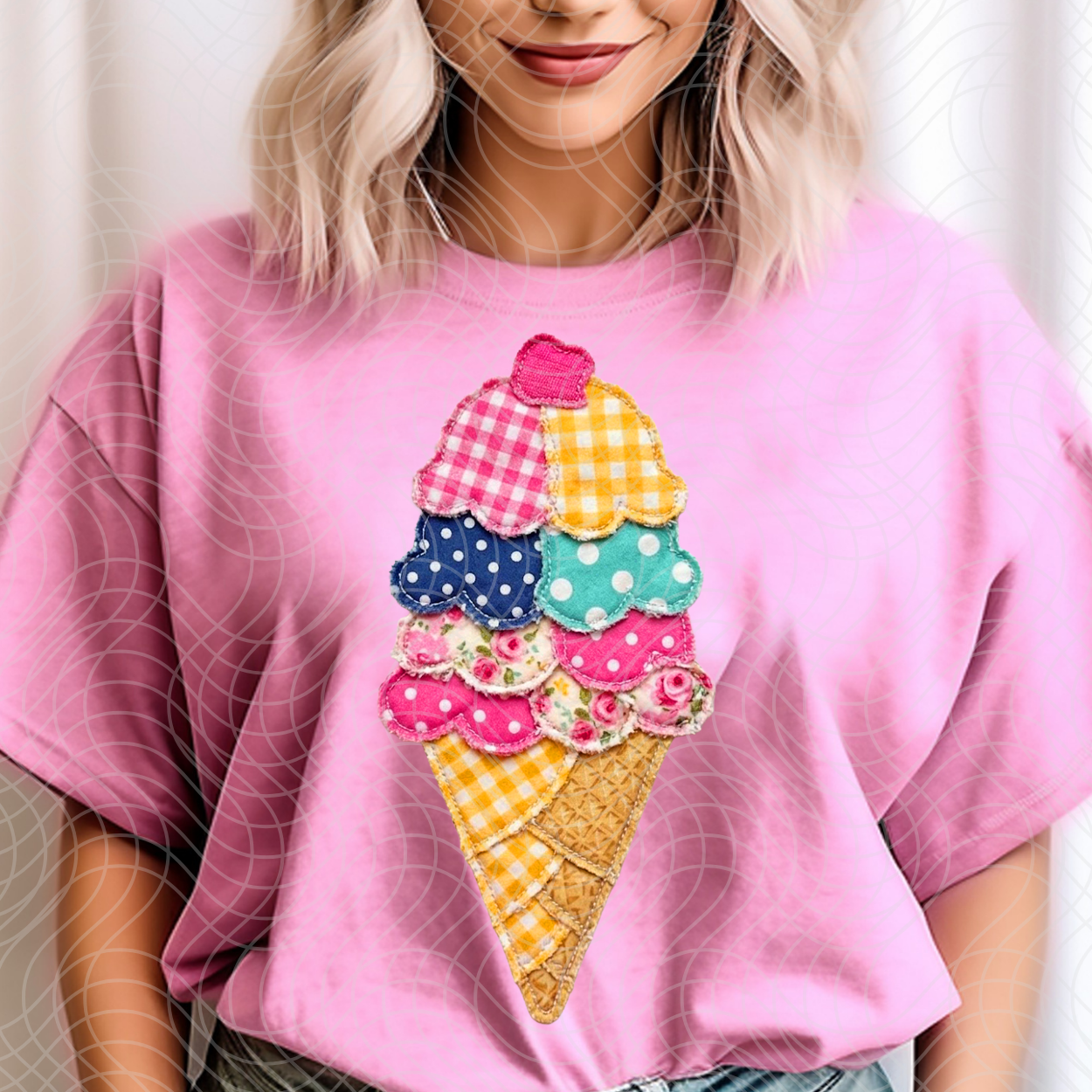 ICE CREAM CONE - DTF TRANSFER