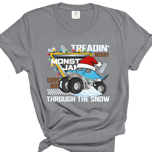 TREADIN THROUGH THE SNOW - DTF TRANSFER