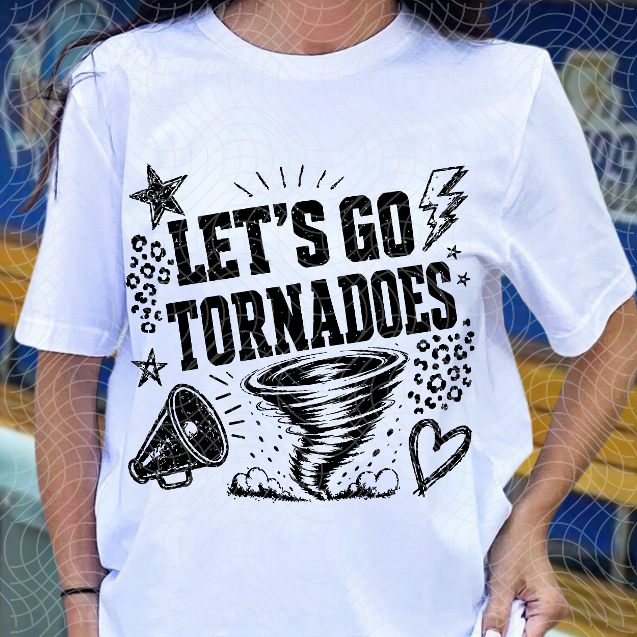 LET'S GO TORNADOES- DTF TRANSFER