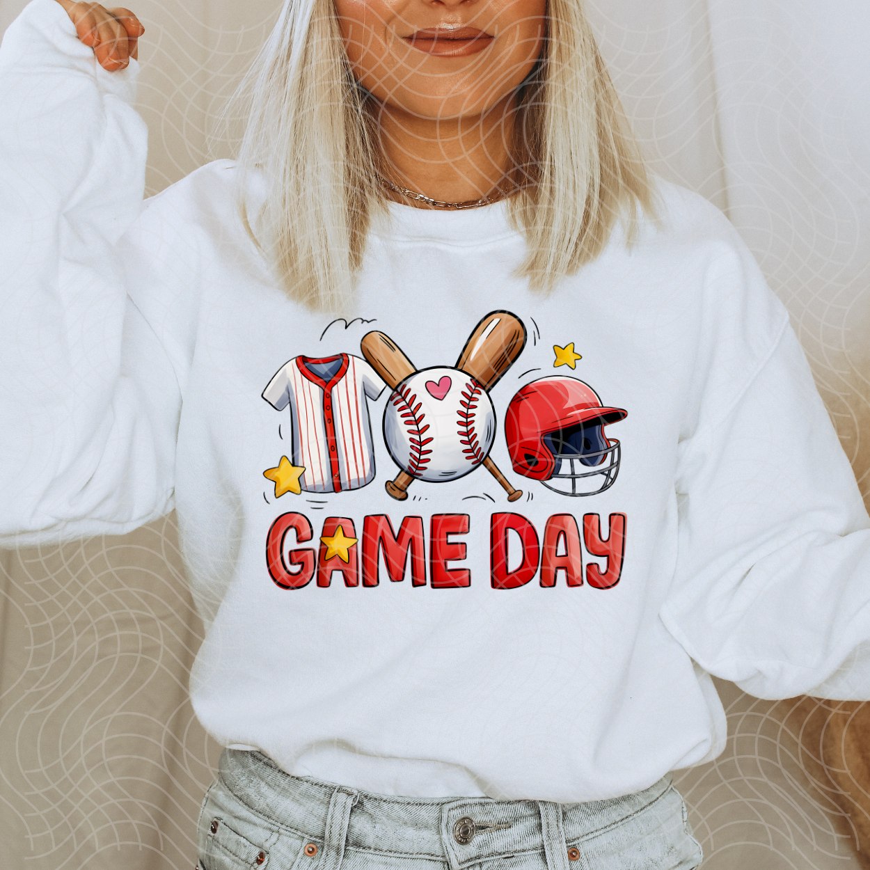 GAME DAY BASEBALL - DTF TRANSFER