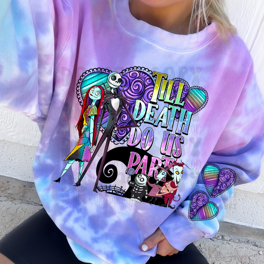 TILL DEATH DO US PART NMBC W/ SLEEVE - DTF TRANSFER