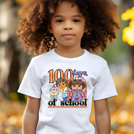 100 DAYS OF SCHOOL - DTF TRANSFER