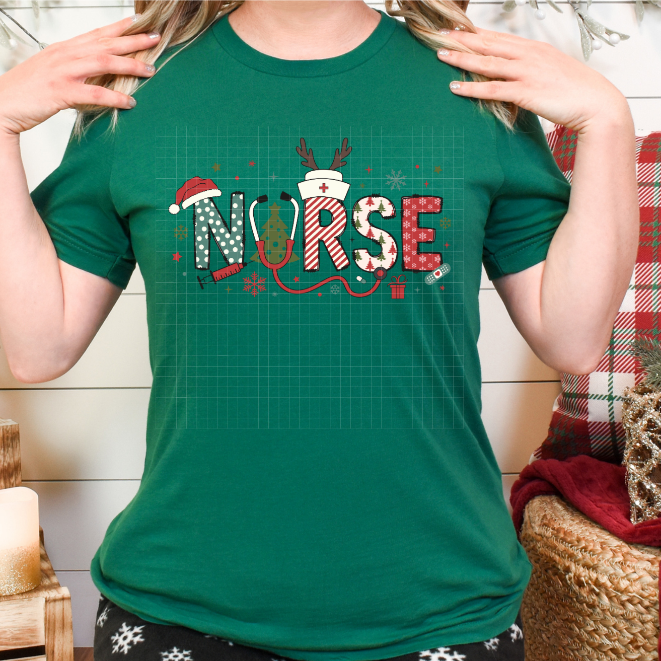 CHRISTMAS NURSE - DTF TRANSFER