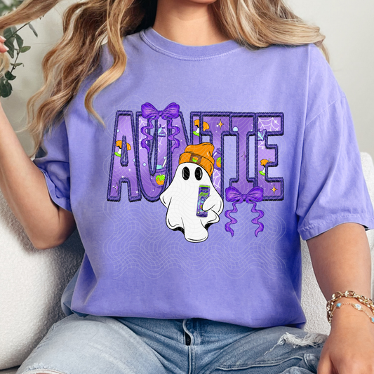 AUNTIE PURPLE GHOST DRINK - DTF TRANSFER