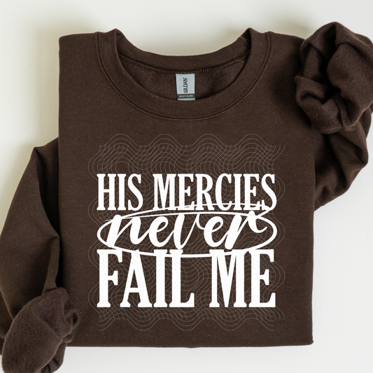 NEVER FAIL ME WHT - DTF TRANSFER