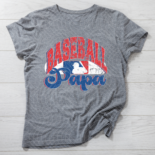 BASEBALL PAPA - DTF TRANSFER
