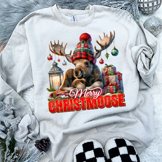 MERRY CHRISTMOOSE - DTF TRANSFER
