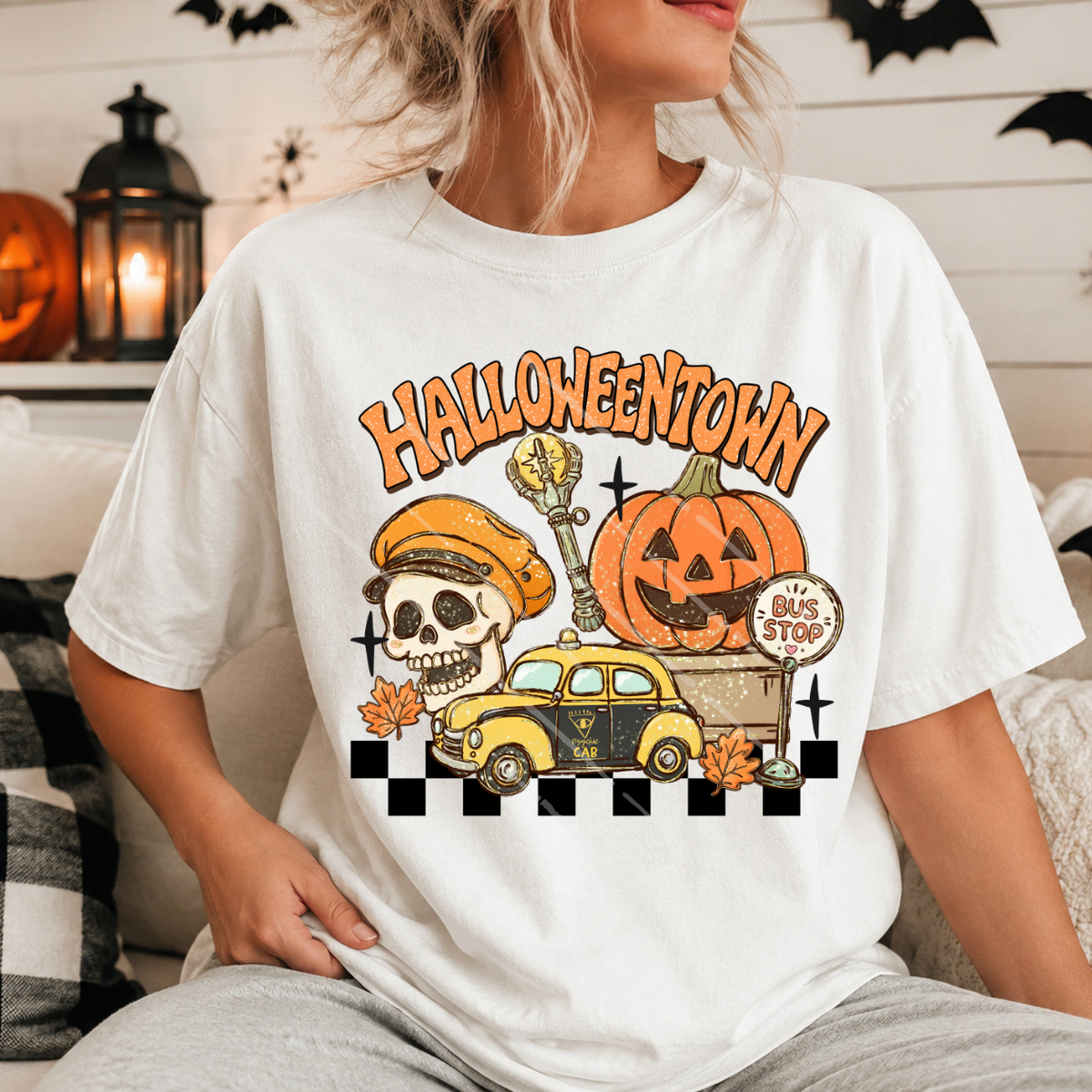 HALLOW EEN TOWN - DTF TRANSFER