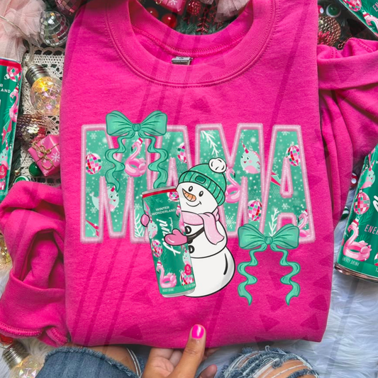 MAMA WINTER WONDERLAND - DTF TRANSFER