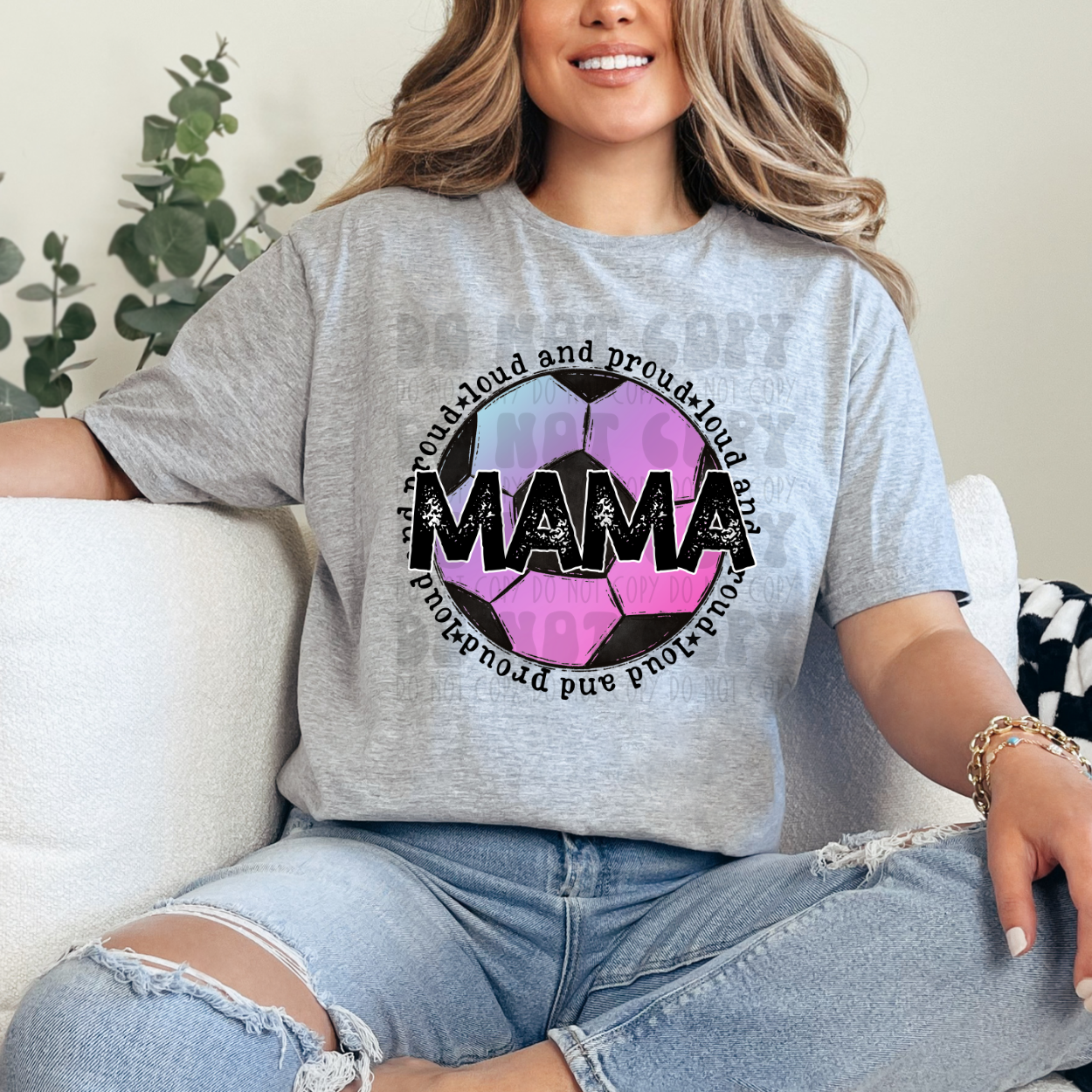 SOCCER MAMA - DTF TRANSFER