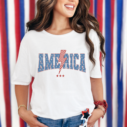 AMERICA BOLT - DTF TRANSFER