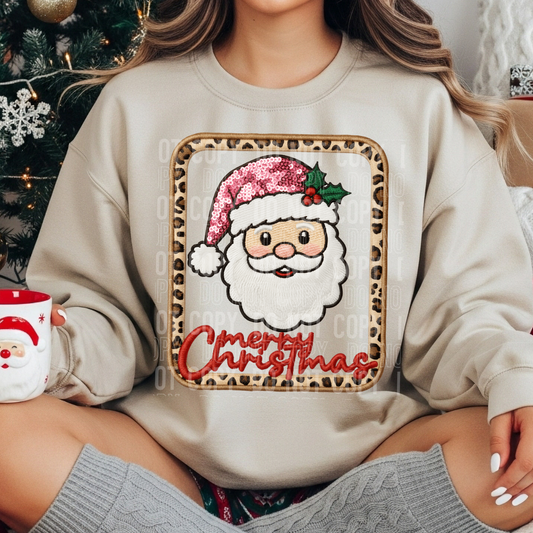 MERRY CHRISTMAS CHARACTER - DTF TRANSFER