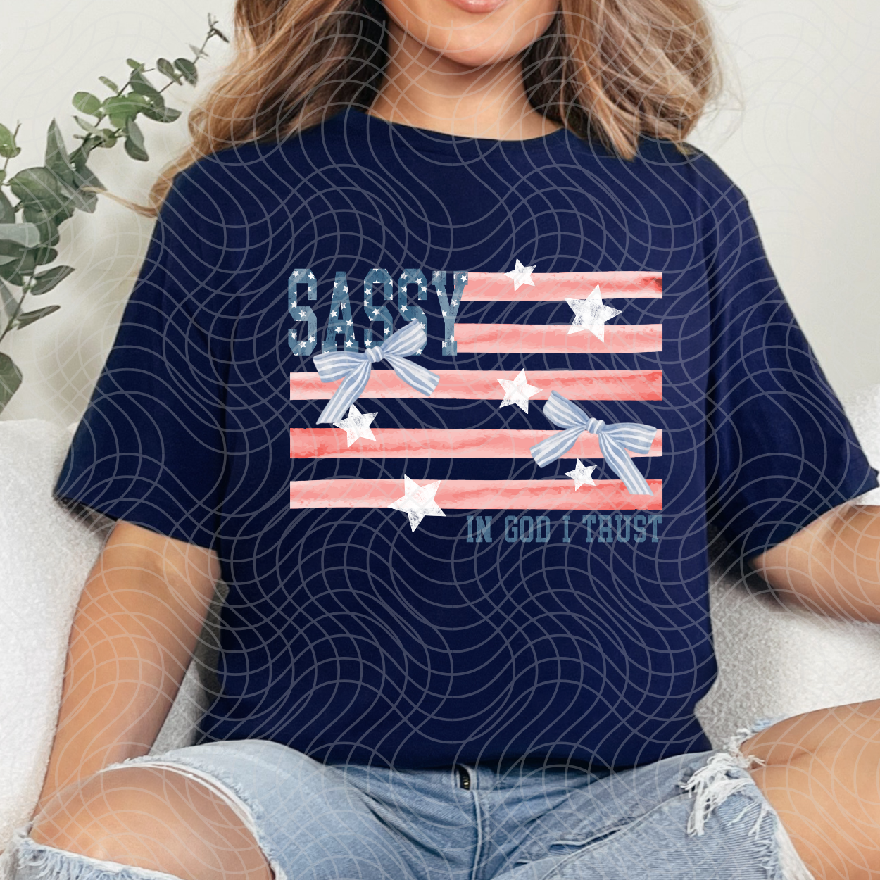 SASSY FLAG - DTF TRANSFER