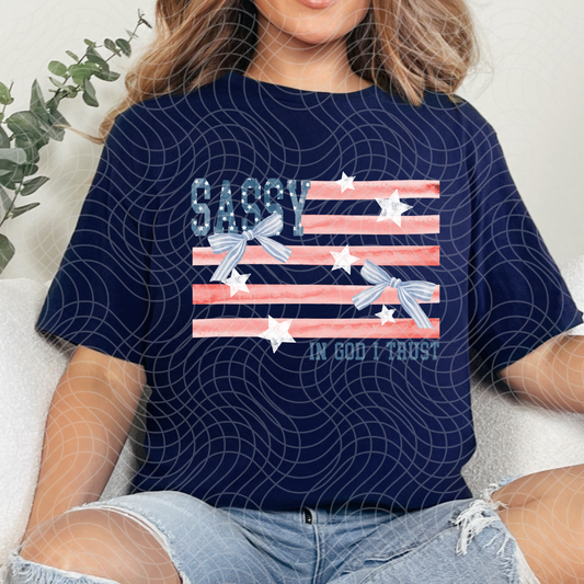 SASSY FLAG - DTF TRANSFER