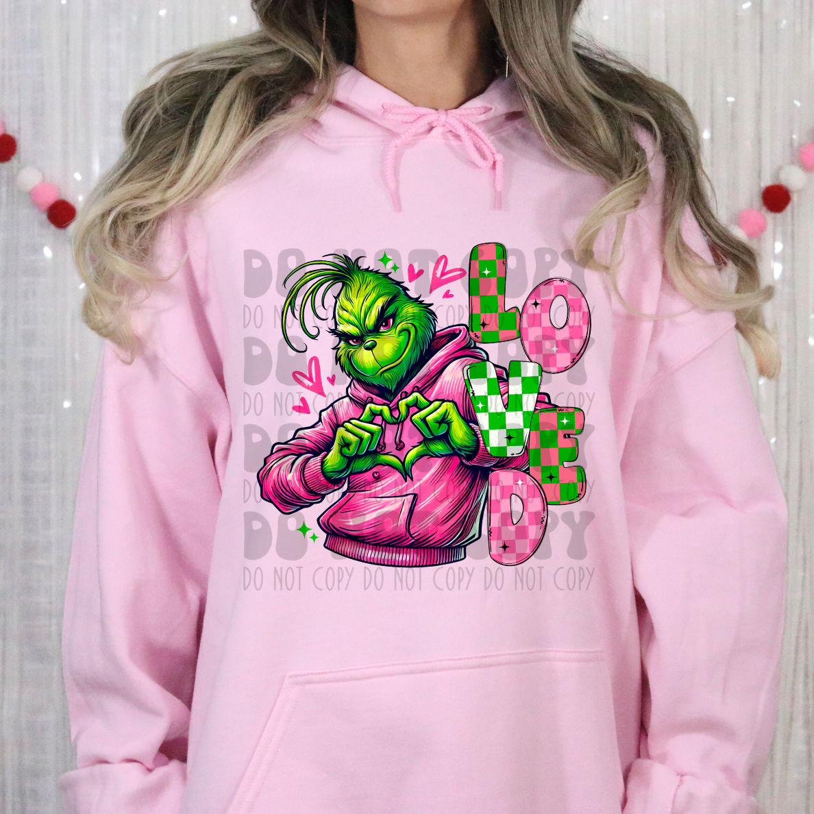 LOVED GREEN GUY - DTF TRANSFER