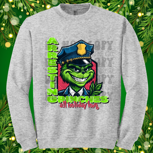 GREEN GUY MALE COP - DTF TRANSFER