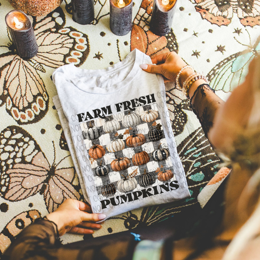FARM FRESH PUMPKINS - DTF TRANSFER