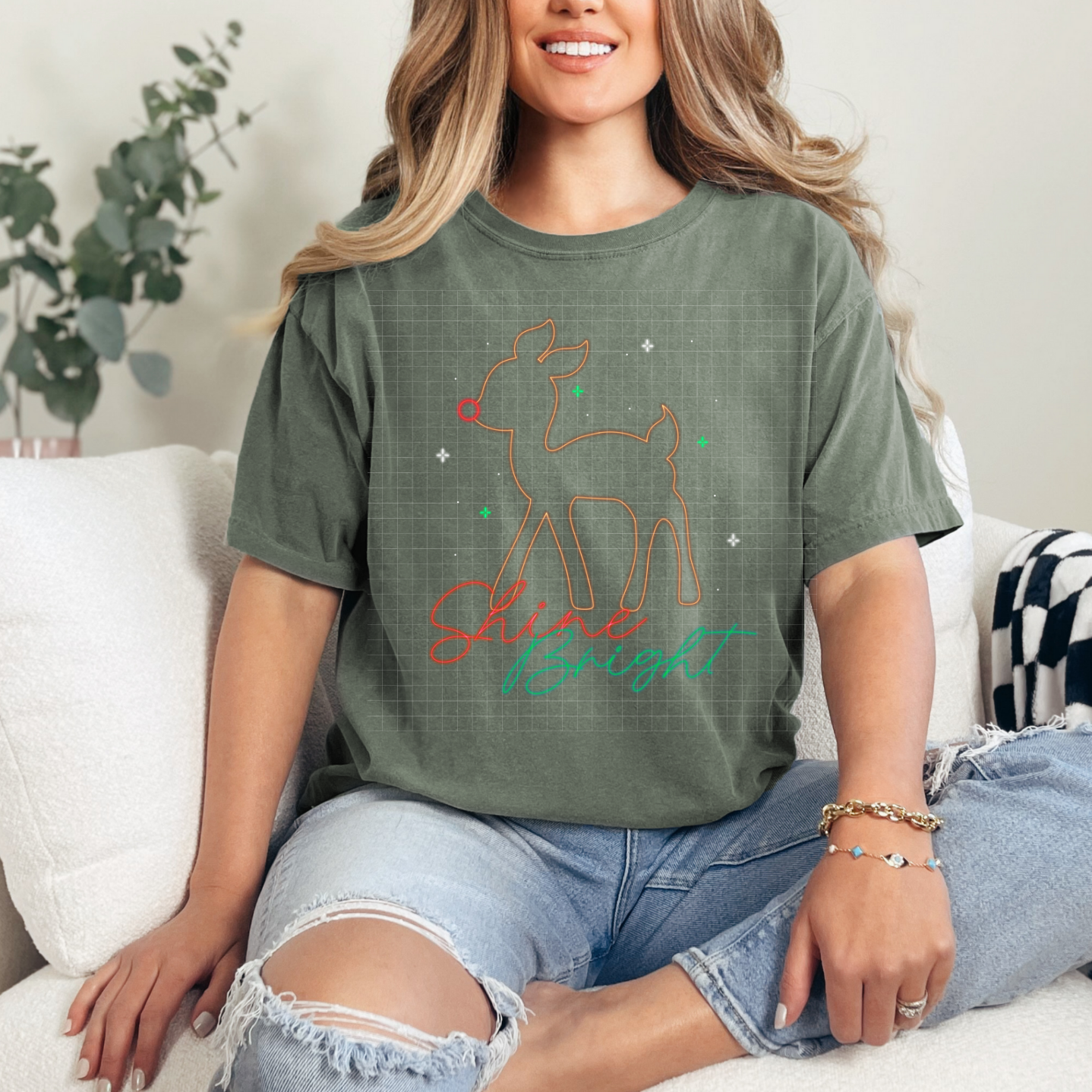 SHINE BRIGHT - DTF TRANSFER