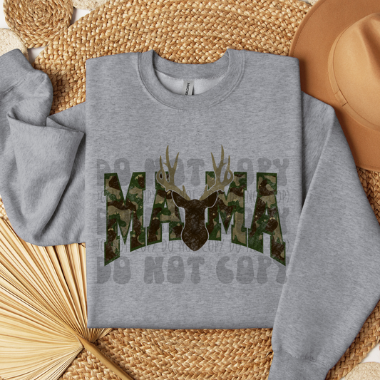 MAMA DEER HEAD - DTF TRANSFER