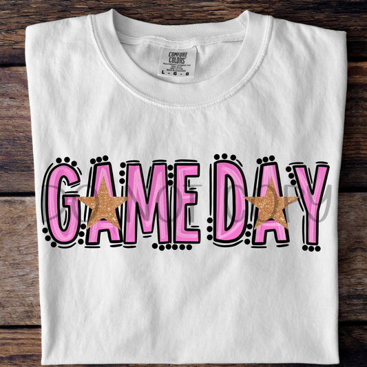PINK GAME DAY - DTF TRANSFER