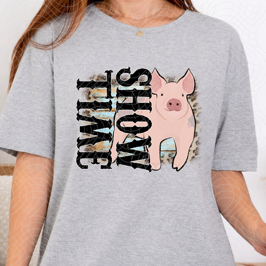 SHOW TIME PIG - DTF TRANSFER