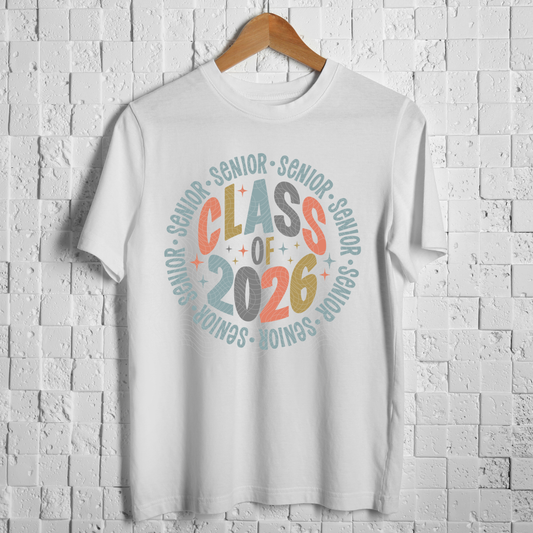 CLASS OF 2026 - DTF TRANSFER