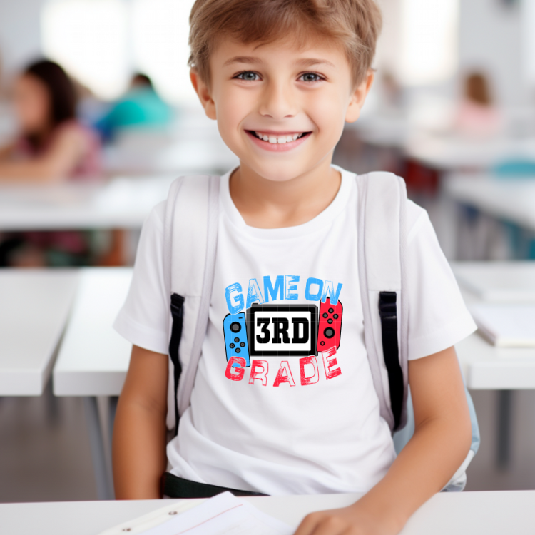 GAME ON 3RD GRADE - DTF TRANSFER