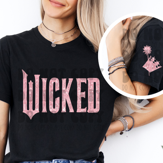 WICKED PINK W/ POCKET - DTF TRANSFER