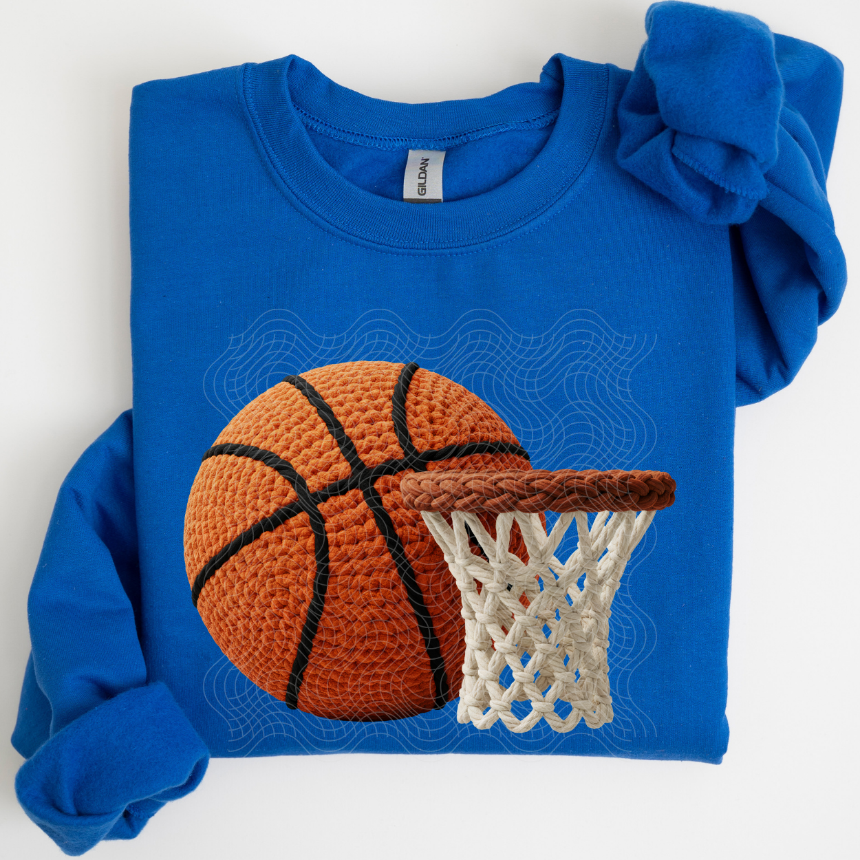 FAUX YARN BASKETBALL NET - DTF TRANSFER