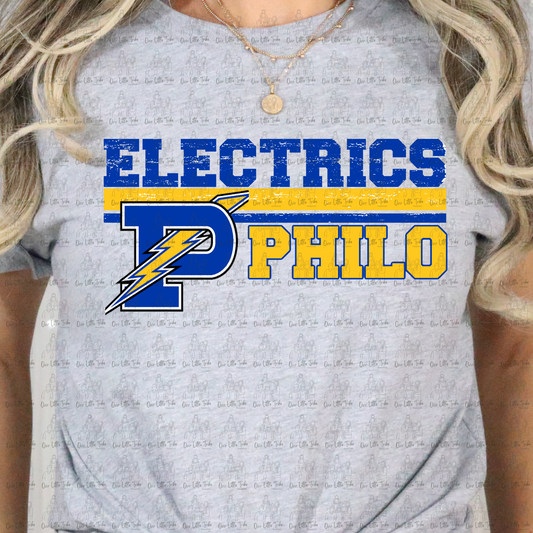 ELECTRICS DISTRESSED - DTF TRANSFER
