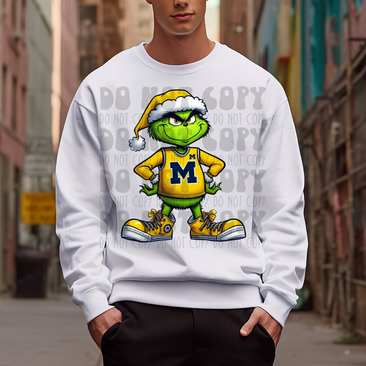 MICHIGAN GREEN GUY - DTF TRANSFER