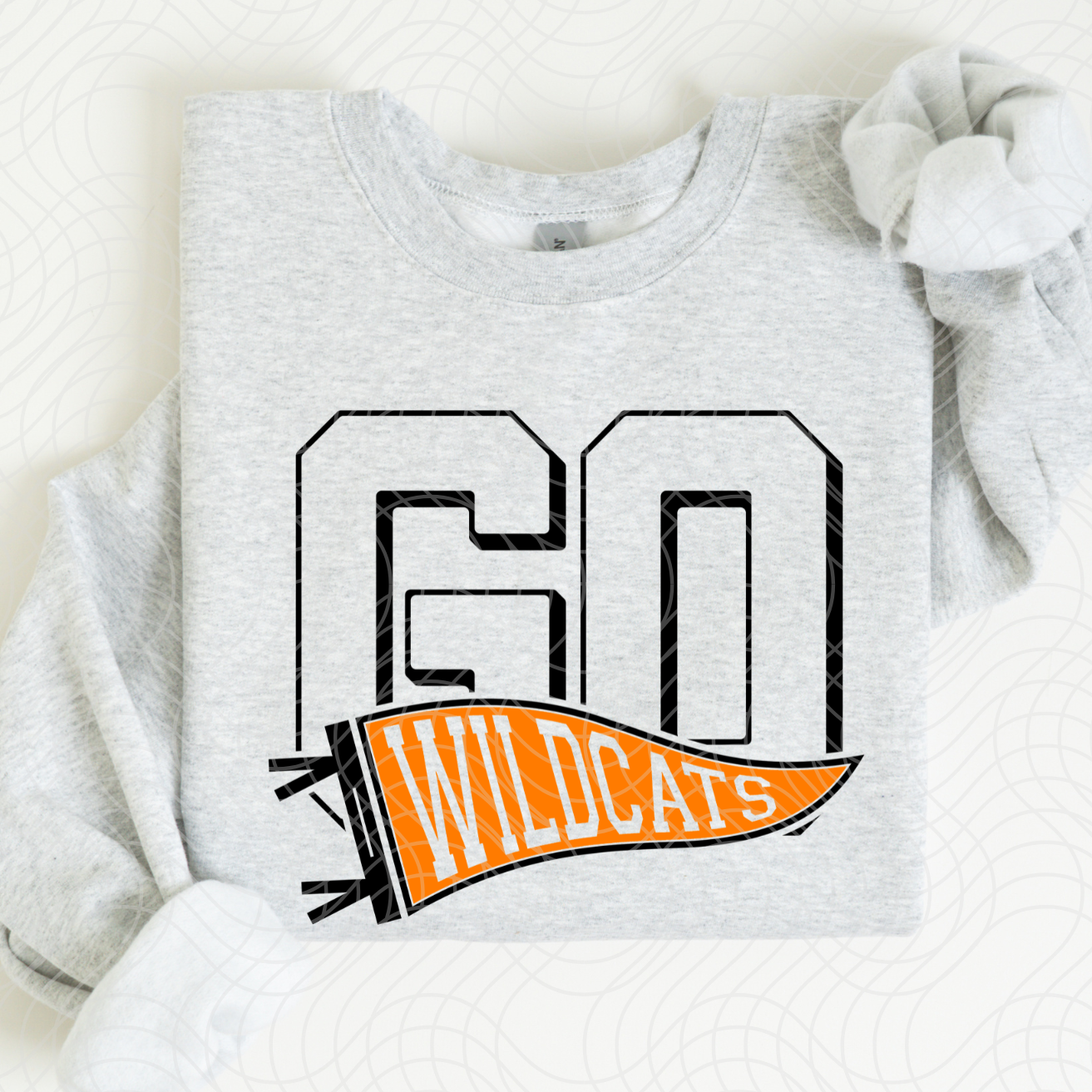 GO WILDCATS, ORANGE - DTF TRANSFER