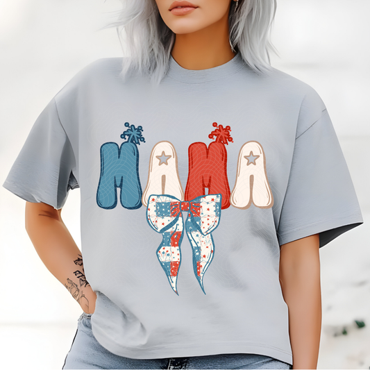 MAMA PATCH BOW - DTF TRANSFER