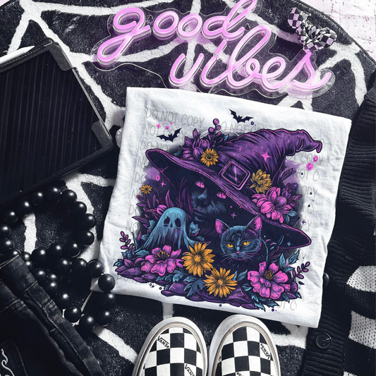 PURPLE WITCH - DTF TRANSFER