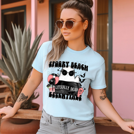 SPOOKY BEACH ESSENTIALS - DTF TRANSFER