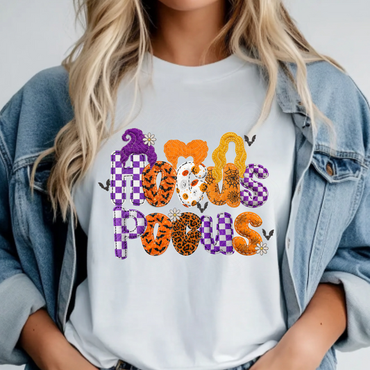 HP FAUX APPLIQUE EMBROIDERY - DTF TRANSFER