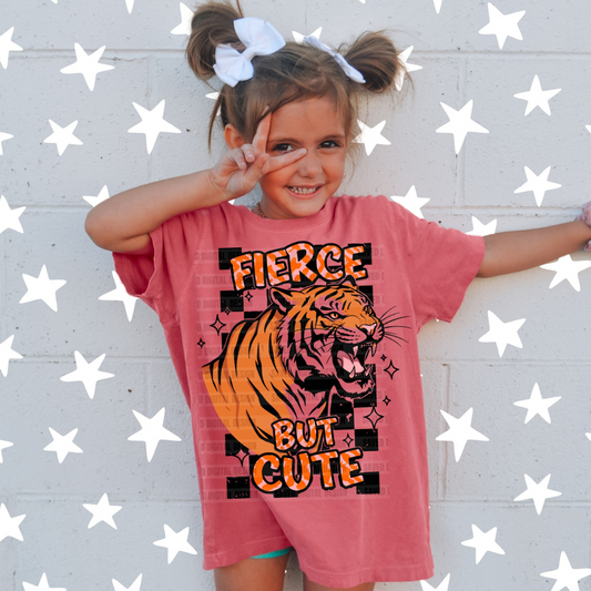FIERCE BUT CUTE - DTF TRANSFER