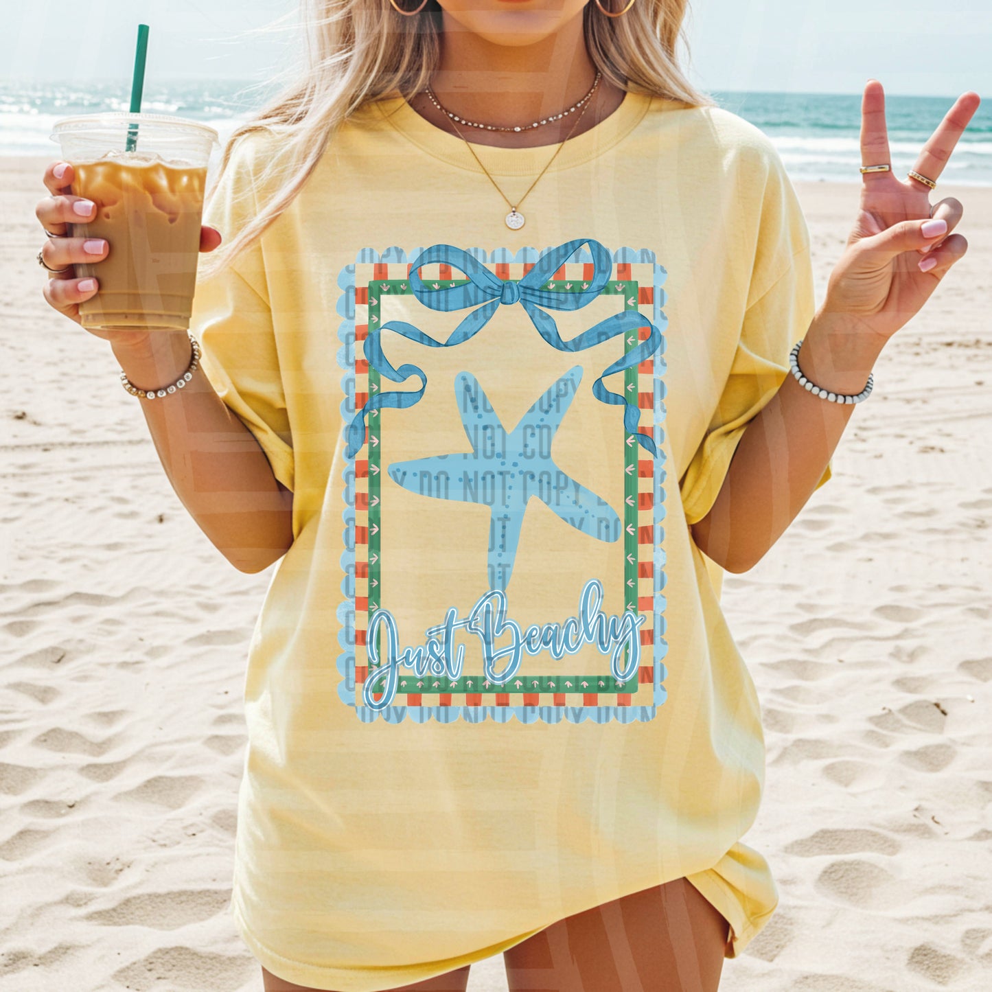 JUST BEACHY - DTF TRANSFER