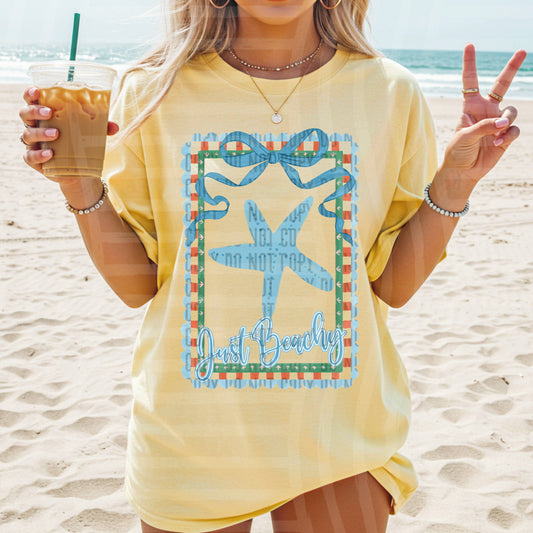 JUST BEACHY - DTF TRANSFER