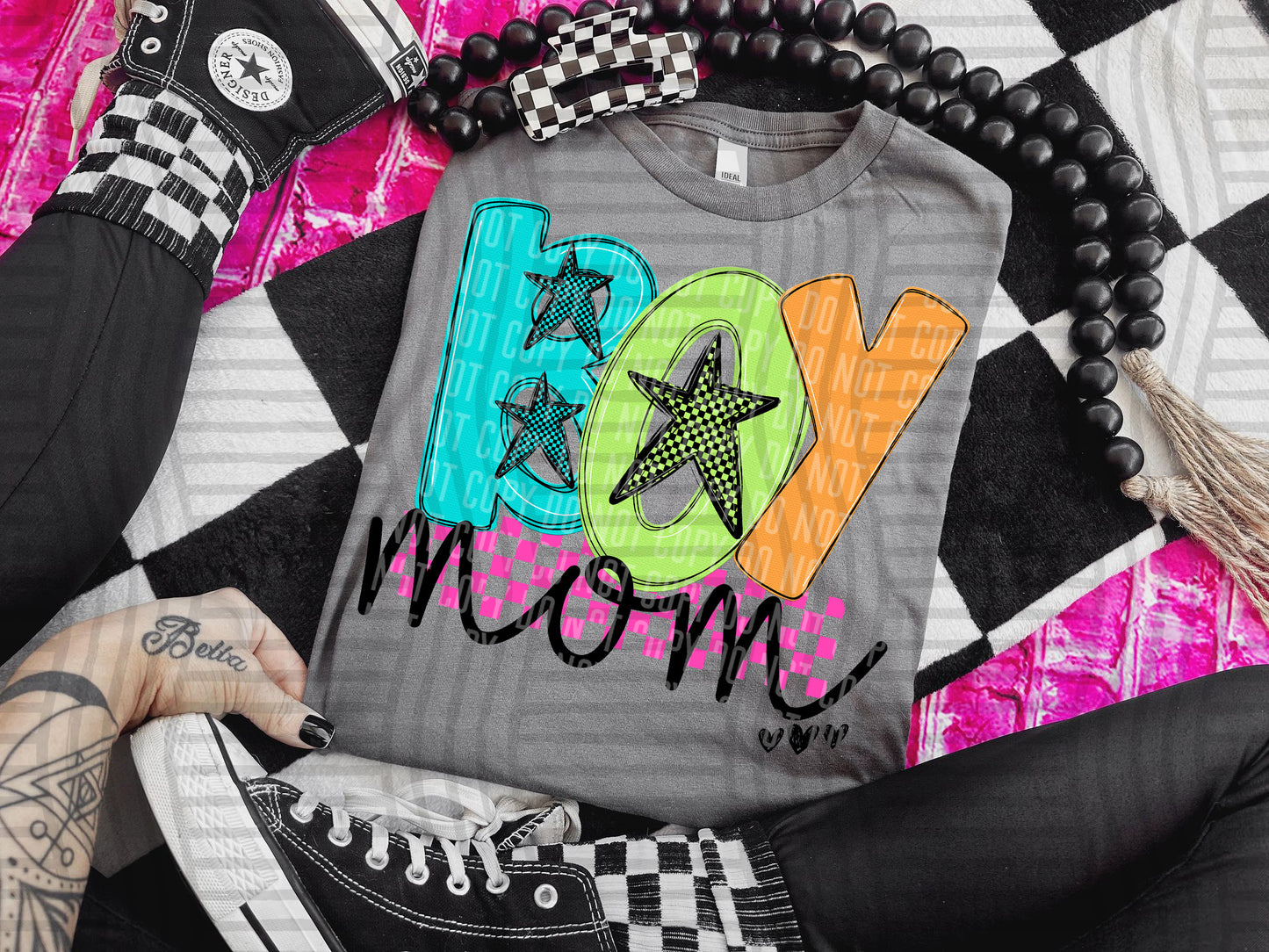 BOY MOM - DTF TRANSFER