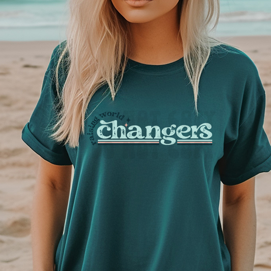 RAISING WORLD CHANGERS - DTF TRANSFER