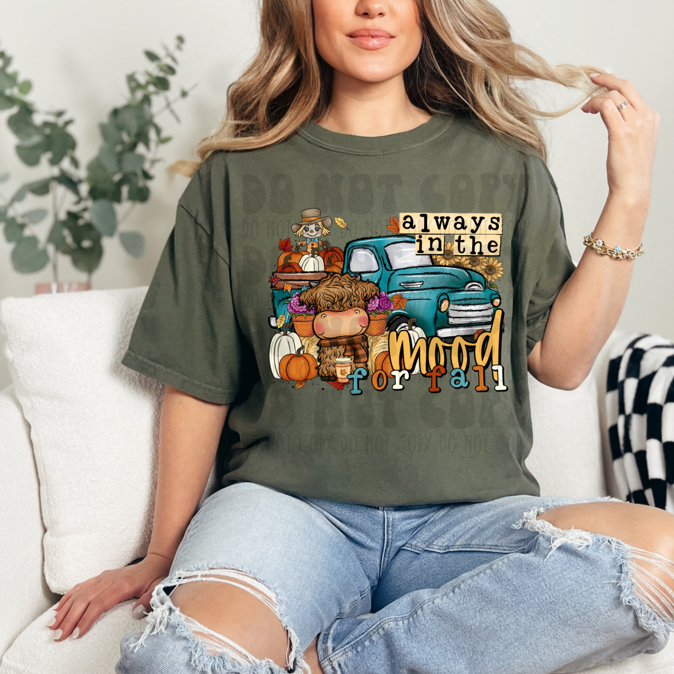 ALWAYS IN THE MOOD FOR FALL - DTF TRANSFER