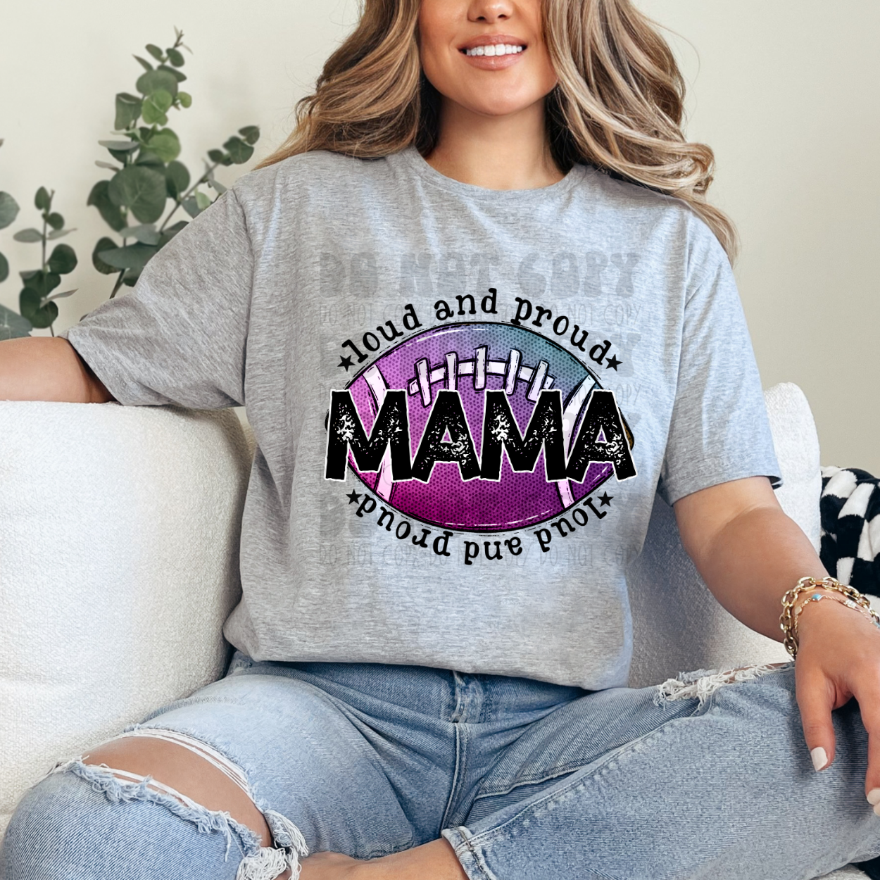 FOOTBALL MAMA - DTF TRANSFER
