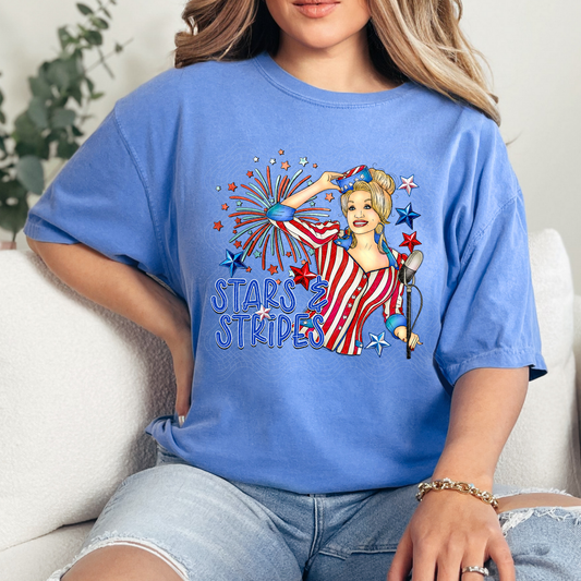STARS & STRIPES - DTF TRANSFER