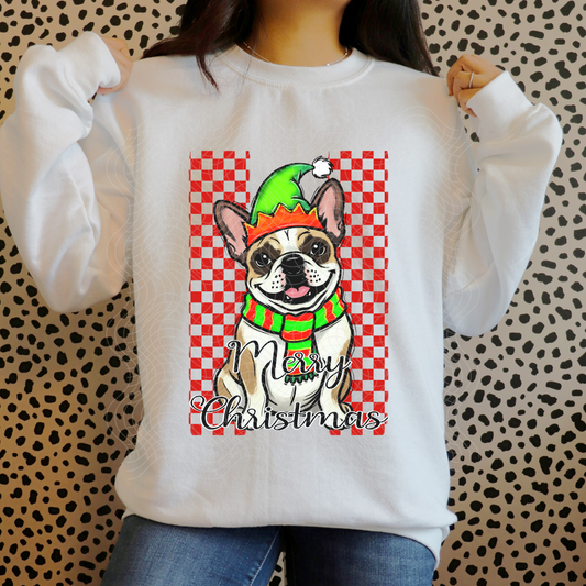 MERRY CHRISTMAS DOG - DTF TRANSFER
