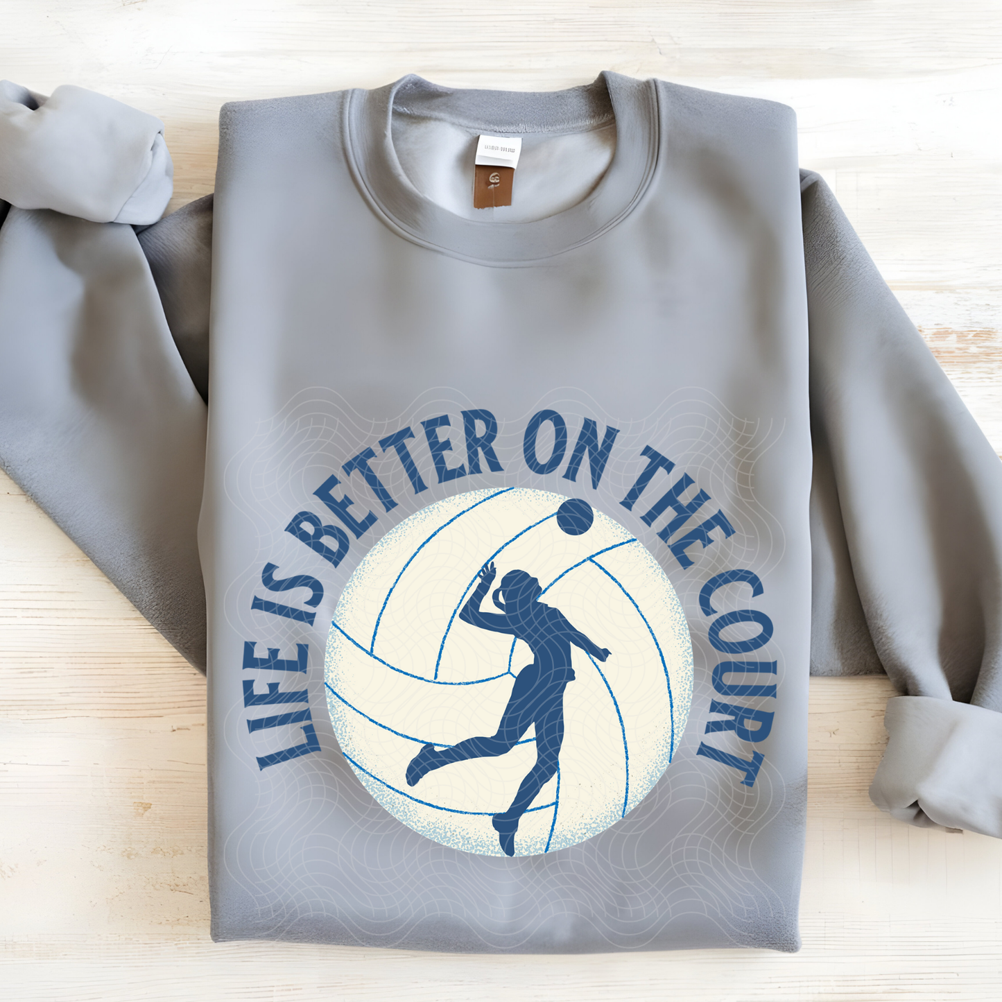 LIFE IS BETTER ON THE COURT - DTF TRANSFER