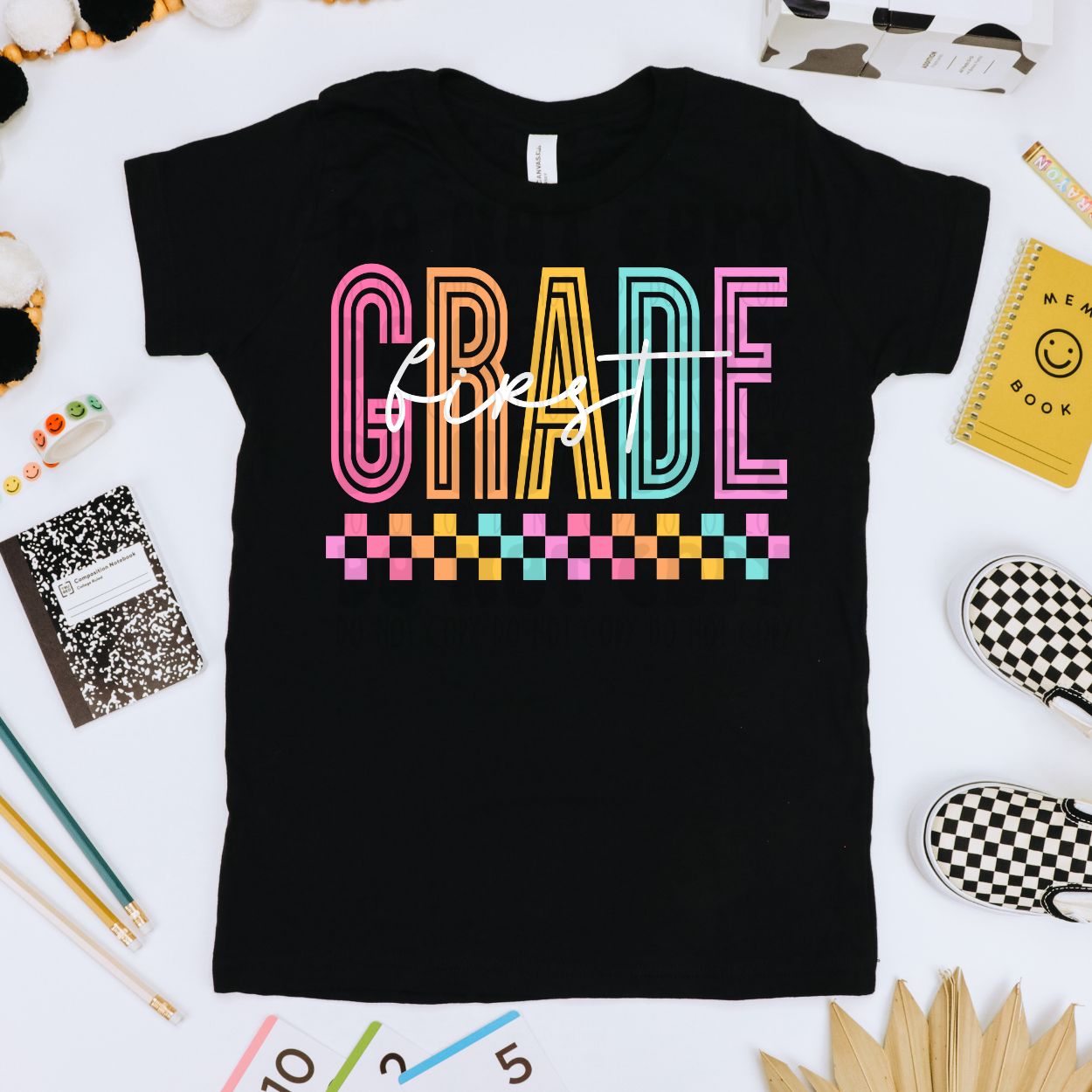 FIRST GRADE COLORFUL - DTF TRANSFER